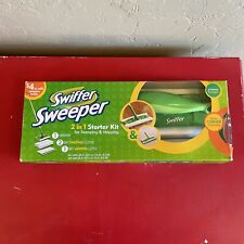 Swiffer Sweeper 2 em 1 Starter Kit Para Varrer e Esfregar Caixa Aberta Nunca Usado comprar usado  Enviando para Brazil