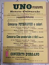 Manifesto 1980 vignanello usato  Viterbo
