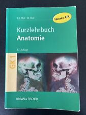 Anatomie kurzlehrbuch zum gebraucht kaufen  Wiesloch