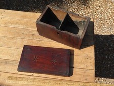 Antique wooden tea for sale  ASHFORD