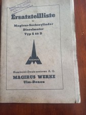 Ersatzteilliste magirus sechsz gebraucht kaufen  Bad Langensalza