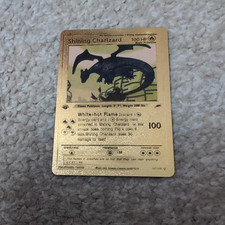 Shining charizard gold for sale  NEWPORT