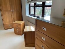 Solid oak bedroom for sale  LYMINGTON