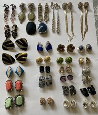 Vintage clip earrings for sale  LINCOLN