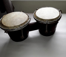 Vintage wooden bongos for sale  WOTTON-UNDER-EDGE