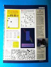 Clipping giornale sudoku usato  Italia