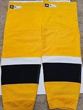 20'21 PITTSBURGH PENGUINS Adidas Amarillo Negro Alt Pro Juego Calcetines XL segunda mano  Embacar hacia Argentina