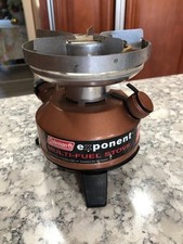 Fogão multicombustível Coleman "Exponent" modelo # 550B - Feito nos EUA - Bom comprar usado  Enviando para Brazil