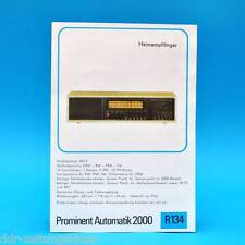 Prominent automatik 2000 gebraucht kaufen  Bitterfeld