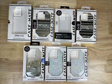 Lote por atacado de 7 capas CASE-MATE para Apple iPhone. CAIXA ABERTA comprar usado  Enviando para Brazil