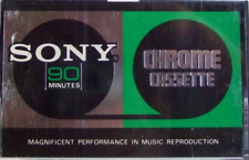 Sony Chrome C-90 CR Cassette Tape Japan  Sony stamped Box -Top Löschband s2, usado comprar usado  Enviando para Brazil