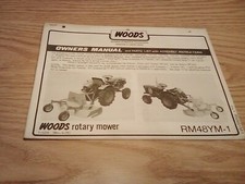 Woods service parts for sale  Roseville