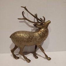 Solid brass dear for sale  WOLVERHAMPTON