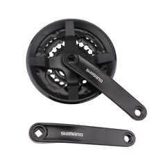 Shimano Tourney TY301 Triplo Bicicleta Pedivela Bicicleta Crank 42-34-24T comprar usado  Enviando para Brazil