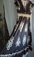 ladies black maxi dress for sale  BASINGSTOKE