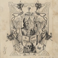 Exlibris zeichnung tinte gebraucht kaufen  Berlin