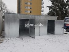 Blechgarage 8x7m doppelflugelt gebraucht kaufen  Versand nach Germany