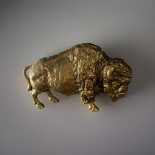Brass bison buffalo for sale  Bolivar