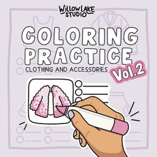 Coloring Practice: Clothing and Accessories segunda mano  Embacar hacia Mexico