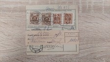 Używany, POLEN - Paketkarte? Warszawa - Tarnobrzeg 1932 na sprzedaż  Wysyłka do Poland