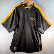 Camiseta masculina vintage Ralph Lauren polo esporte NYC 2XL preta amarela lateral encaixe gola V comprar usado  Enviando para Brazil