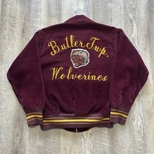 Jaqueta de veludo vintage década de 1960 Butler Turnpike Wolverines ponto corrente comprar usado  Enviando para Brazil