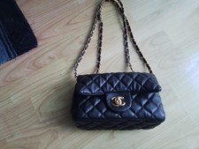 Damenhandtasche klein schwarz gebraucht kaufen  Haibach