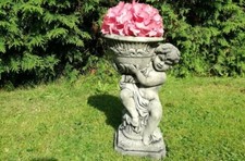 Gartenfigur steinfigur junge gebraucht kaufen  Dannewerk