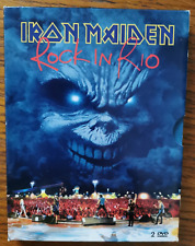 Iron Maiden- Rock In Rio Festival 2001 Live-  2DVD Box Set (2002). Pop up stage! comprar usado  Enviando para Brazil