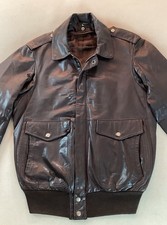 Vintage leather flight for sale  ROYSTON