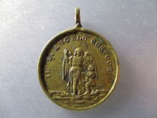 Usado, MEDALLA RELIGIOSA ANGEL DE LA GUARDA / VIRGEN CON NIÑO comprar usado  Enviando para Brazil