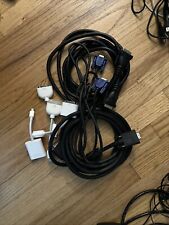 Lote a granel cables Dvi Vga y adaptadores Mac segunda mano  Embacar hacia Argentina