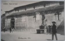 Cartolina carrara piazza usato  Torino