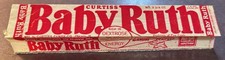 1940s Baby Ruth invólucro de barra de chocolate em forma original - 1-3/4 oz Curtiss Candy Co comprar usado  Enviando para Brazil