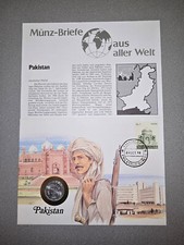 Münzbriefe aller pakistan gebraucht kaufen  Thale