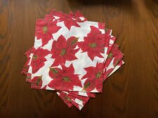 Set christmas napkins for sale  PULBOROUGH