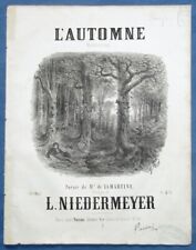 Alphonse lamartine partition d'occasion  France