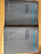 Manuais de oficina de reparo de chassi e carroceria Mercedes Benz modelo 126 Vol 1 e 2 comprar usado  Enviando para Brazil