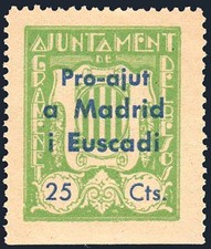 Barcelona -Guerra Civil - Em. Local Republicana - Gramenet Besòs - Allepuz * 16 comprar usado  Enviando para Brazil
