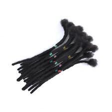 Usado, 100% cabelo humano feito à mão Dreadlocks extensões afro dreads tranças de crochê locs comprar usado  Enviando para Brazil