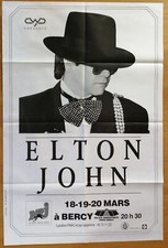Elton john affiche d'occasion  Prades