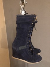 Bottes compensées daim d'occasion  Nangis