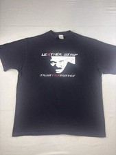 Camiseta Vintage Leæther Strip Tamanho XL Electro Techno Music Confie no Seu Instinto comprar usado  Enviando para Brazil