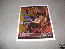 Stern pinball flyer for sale  York