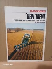 Ransomes new theme for sale  EYEMOUTH