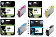 4 CARTUCHOS DE TINTA HP ORIGINAIS 364XL AMARELO CIANO MAGENTA E 364 PRETO POSTAGEM RÁPIDA comprar usado  Enviando para Brazil