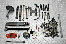 Usado, 1966 TRIUMPH BONNEVILLE TR6 - OEM BOLTS HARDWARE HORN KICKSTAND MIRROR WIRING comprar usado  Enviando para Brazil