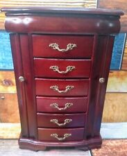 Wooden jewelry box d'occasion  Expédié en Belgium