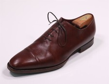Sapatos sociais de couro marrom com cadarço feitos à mão na Espanha forrado com diamante 10,5 comprar usado  Enviando para Brazil
