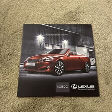 Lexus is250c brochure for sale  BEXHILL-ON-SEA